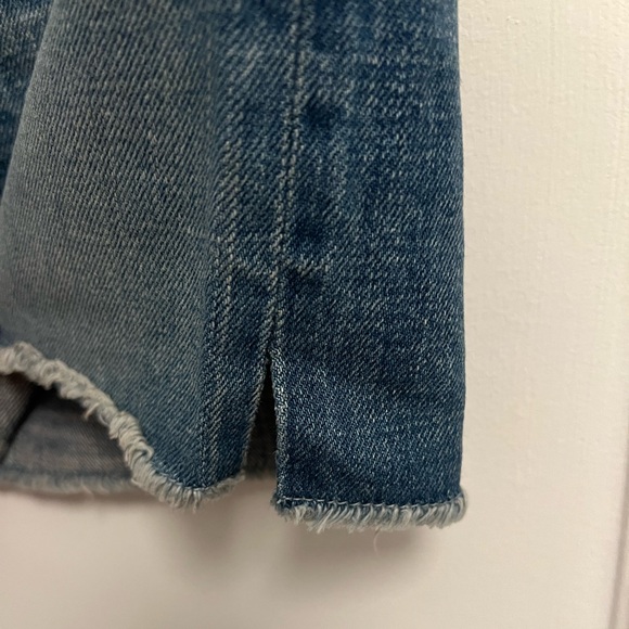 RRL Selvage Denim Mini Skirt Size 27 - Picture 4 of 11